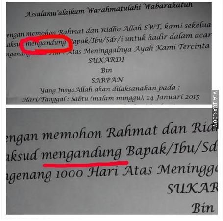 12 Kocaknya Undangan Ini Bukti Banyak yang Butuh Hiburan di Tengah Ribetnya Ngurusin Hajatan