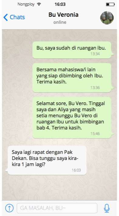 7+ Chat Dosen ini Bikin Mood Lansung Anjlok Sampe Basement. Mana yang Pernah Kamu Alami?