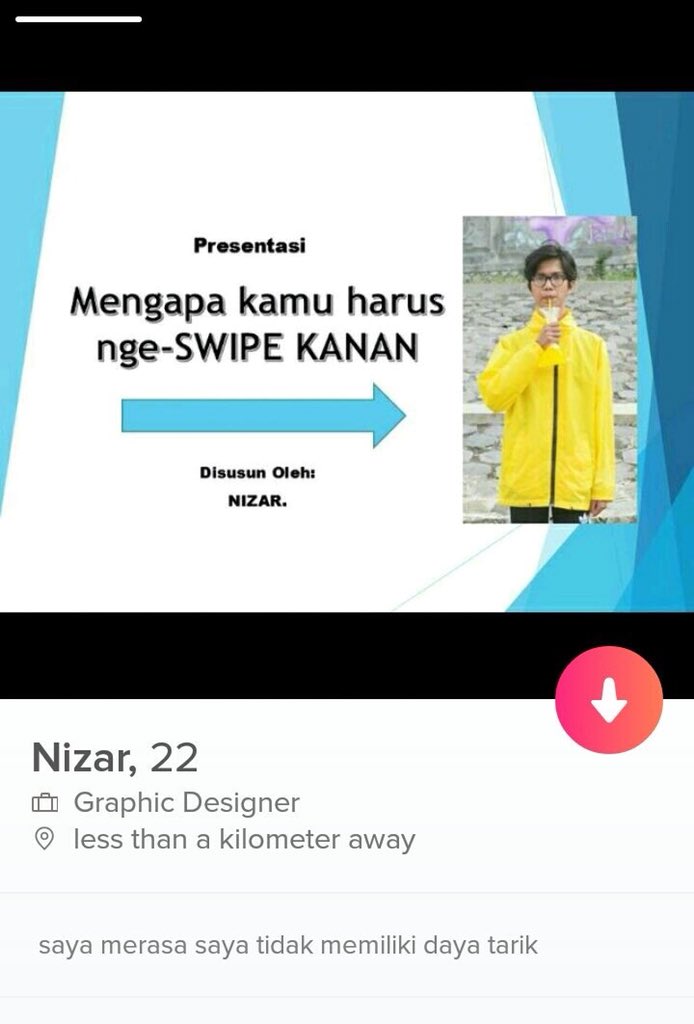 Cowok ini Niat Banget 'Menghias' Akun Tinder-nya. Kalau Ketemu, Kamu Bakal Swipe Kanan atau Kiri nih?