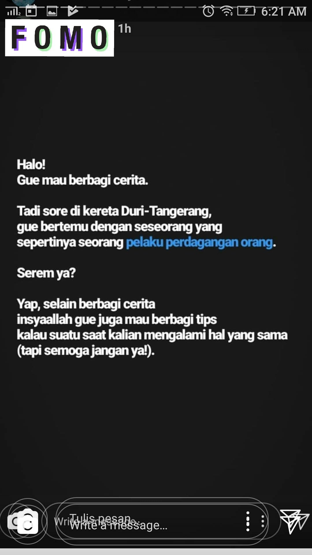 Óbrolan di KRL Menjurus Modus Human Trafficking ini Harusnya Bikin Kamu Makin Waspada ya, Girls