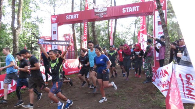 Serunya Counterpain Mud Warrior 4. Gaya Lomba Maraton Terbaru yang Bakal Jadi Trend Dunia