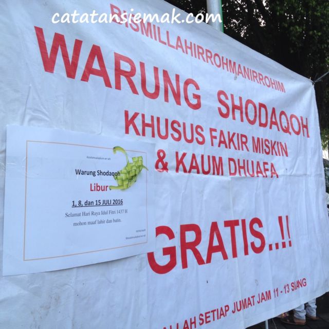 warung makan gratis