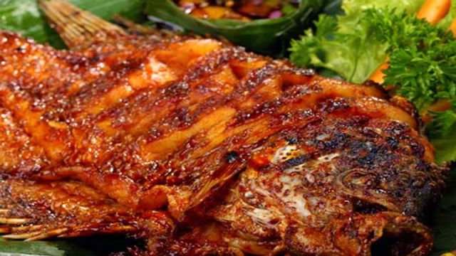 Ikan Mas Bakar Kecap