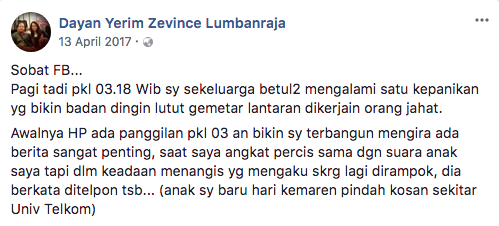 Katanya Anaknya Disandera dan Butuh Tebusan, eh ternyata Bohongan, Yuk Waspada Penipuan Modus Begini