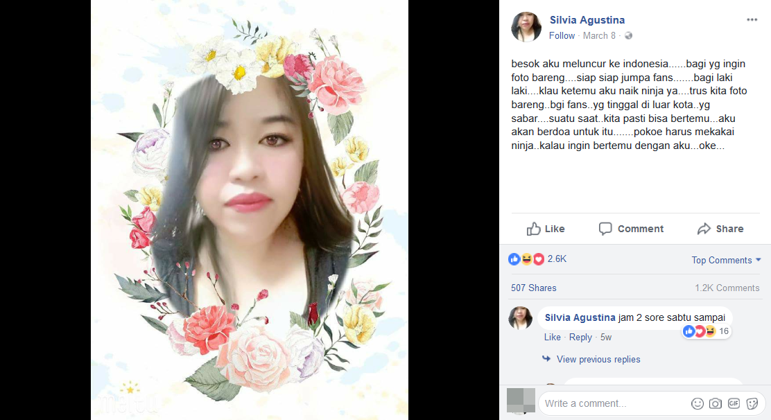 Habis Hina Gaji PNS, Ratu YouTube Ancam Akan Telanjang dari Purwodadi ke Jakarta Jika FB Ditutup