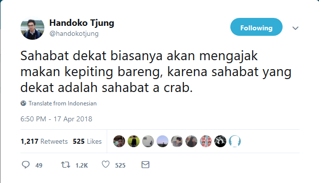 17 Jokes Receh Lawakan ala Twitter yang Ngakak