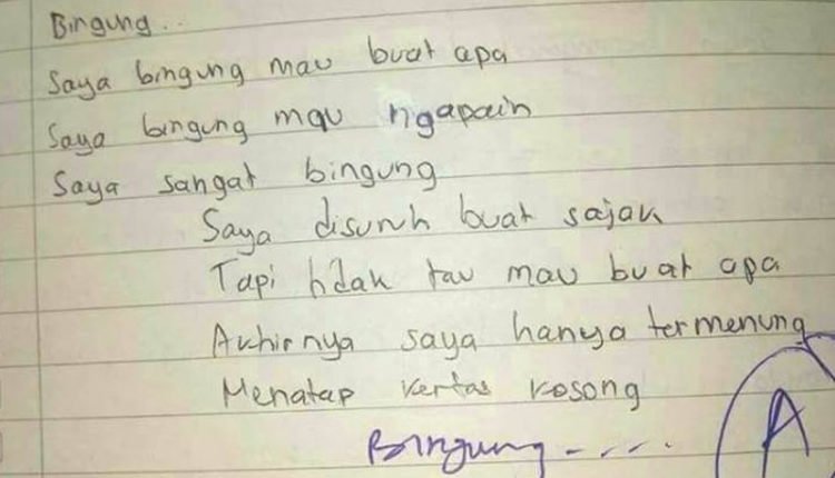 10 Puisi Kocak yang Gambarkan Betapa Lucunya Masa Kecil Anak-Anak. Boleh Juga nih Curahan Hatinya :D