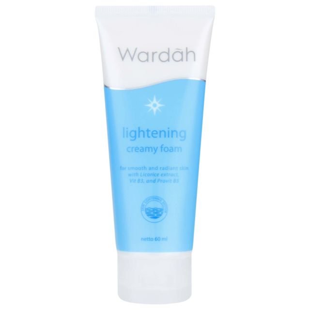 wardah lightening creamy foam