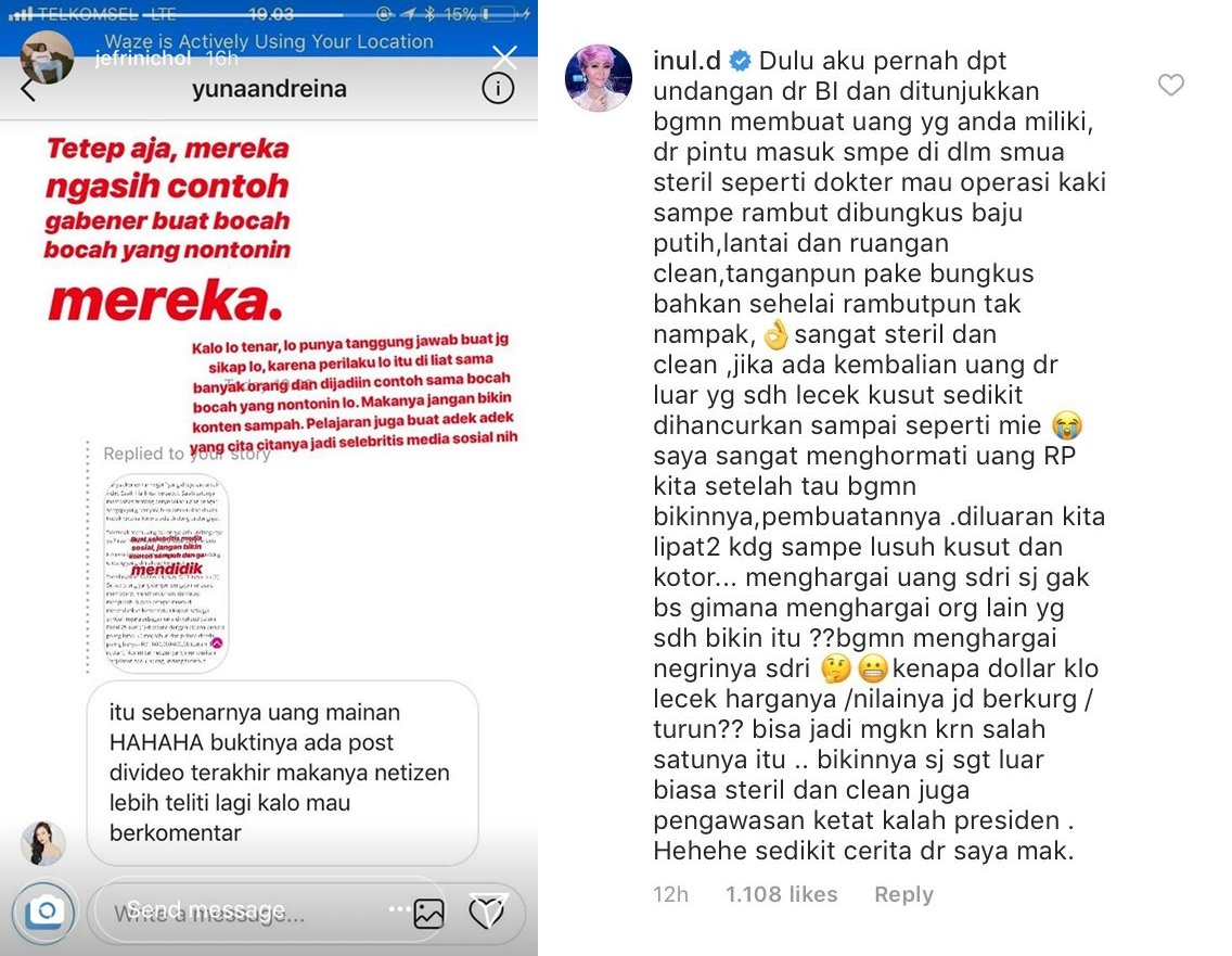 Soal Merobek Uang, Klarifikasi Saaih Halilintar Justru Bikin Warganet dan Selebritas Lainnya Geram