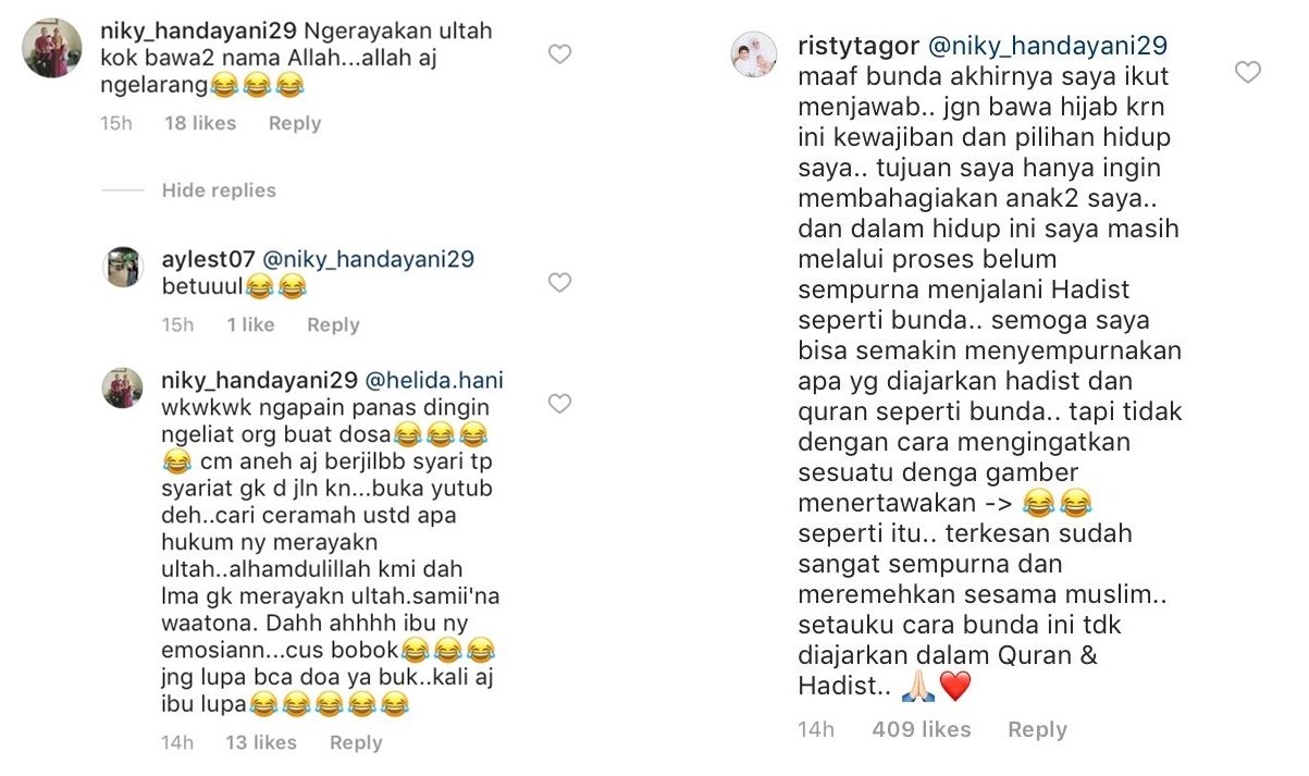 Mengingatkan Risty Tagor yang Rayakan Ulang Tahun Anaknya, Ibu-Ibu ini Malah Diserang Balik Warganet