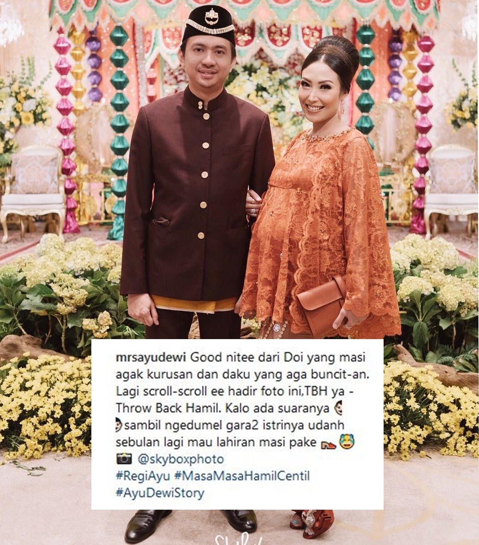 13 Caption Kocak Ayu Dewi Bareng Suami, Meski Sudah Nikah Mesranya Tetap Kayak Zaman Pacaran. Tiru, Ah!