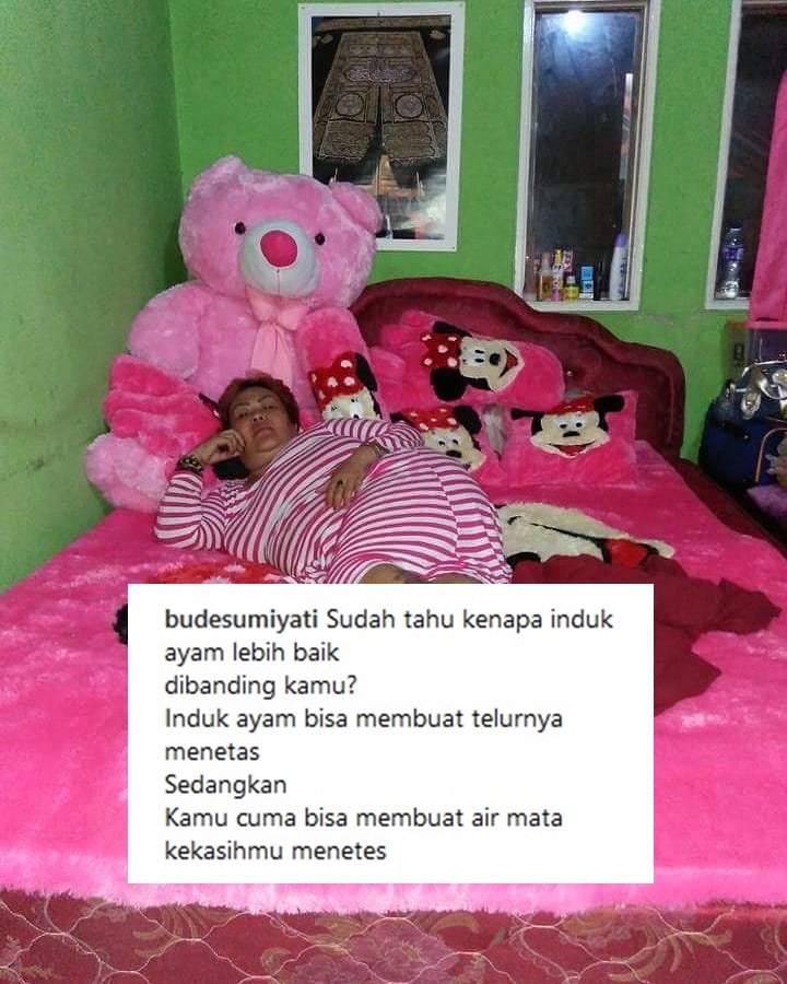 16 Caption IG Bude Sumiyati yang Guyonannya Ala Emak-Emak. Meski Kocak, Banyak Benarnya Juga