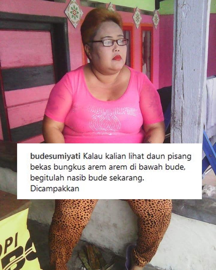 16 Caption IG Bude Sumiyati yang Guyonannya Ala Emak-Emak. Meski Kocak, Banyak Benarnya Juga