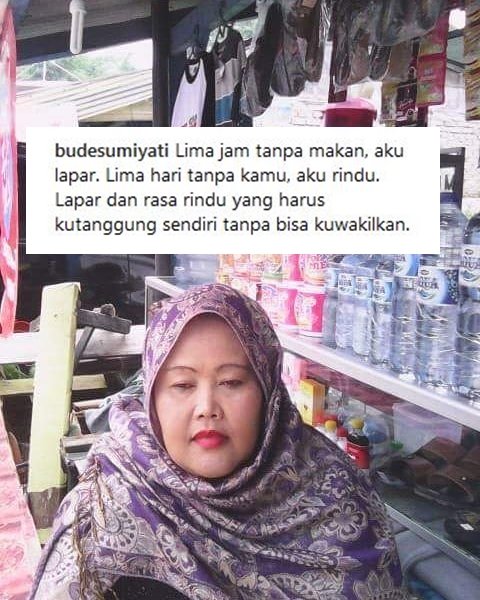 16 Caption IG Bude Sumiyati yang Guyonannya Ala Emak-Emak. Meski Kocak, Banyak Benarnya Juga