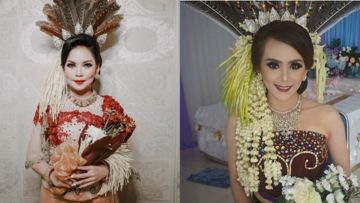 Jarang Terekspos, 7+ Inspirasi Make-up dan Busana Adat Pernikahan Perempuan Dayak Ngaju ini Begitu Mewah dan Menawan