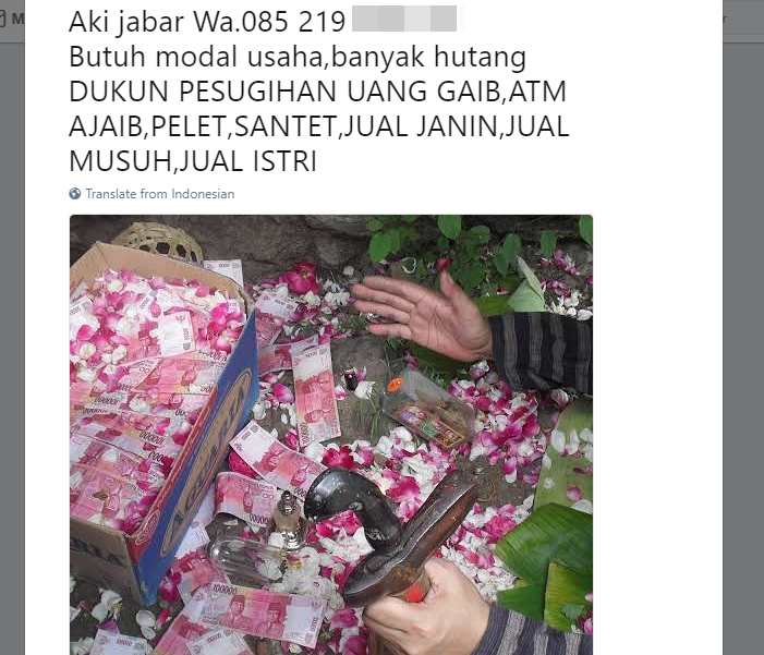 12 Gambaran Warganet yang Order Santet via Online. Era Boleh Maju, Tapi Masih Saja Percaya Beginian