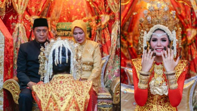 Tentang Malam Bainai, Momen ‘Pelepasan’ Pengantin Minang yang Menyentuh Hati. Tak Jarang Tangis Terpecah di Sini