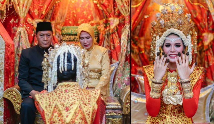 Tentang Malam Bainai, Momen ‘Pelepasan’ Pengantin Minang yang Menyentuh Hati. Tak Jarang Tangis Terpecah di Sini