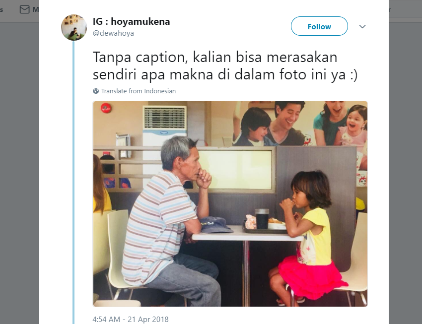 Viral Karena Bikin Haru, Warganet Malah Ributkan Sumber Foto. Lebih Penting Makna atau Legalitasnya?