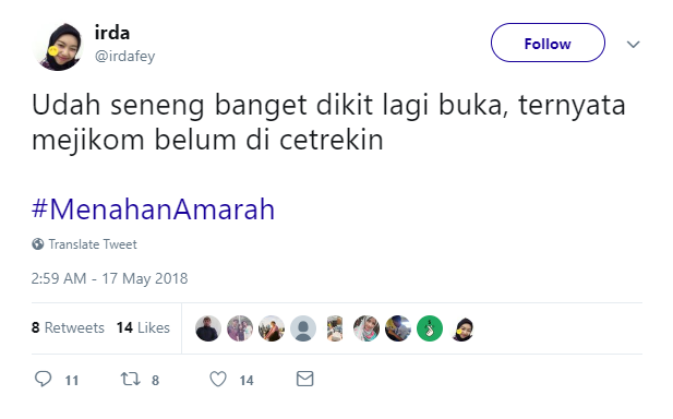 20+ Jokes #Menahanmarah Ala Warganet ini Kocak Banget. Orang Puasa Memang Harus Sabar Sih