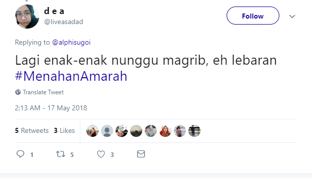 20+ Jokes #Menahanmarah Ala Warganet ini Kocak Banget. Orang Puasa Memang Harus Sabar Sih