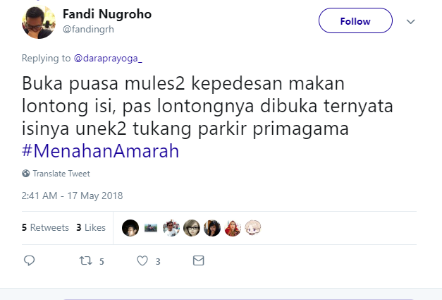 20+ Jokes #Menahanmarah Ala Warganet ini Kocak Banget. Orang Puasa Memang Harus Sabar Sih