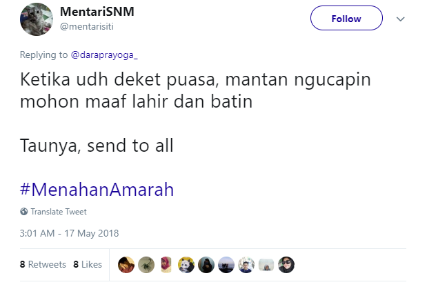 20+ Jokes #Menahanmarah Ala Warganet ini Kocak Banget. Orang Puasa Memang Harus Sabar Sih