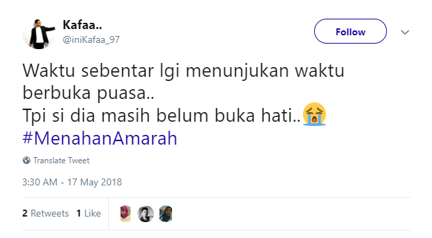 20+ Jokes #Menahanmarah Ala Warganet ini Kocak Banget. Orang Puasa Memang Harus Sabar Sih