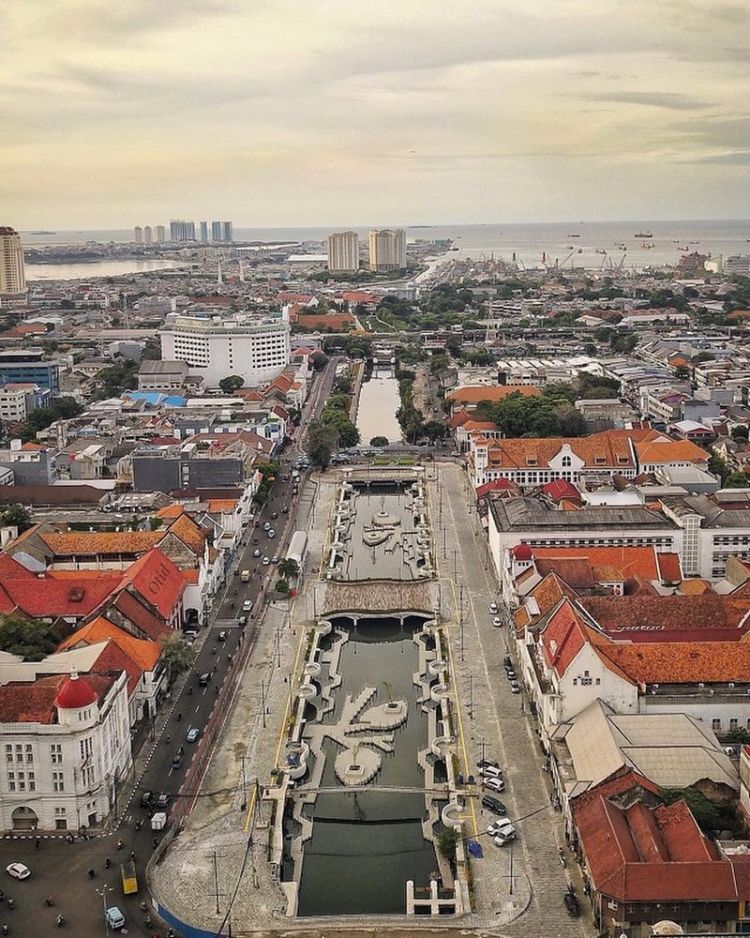 Destinasi Wisata Baru Kali Besar di Kota Tua Jakarta. Indah Banget, Kaya Sungai di Korea!