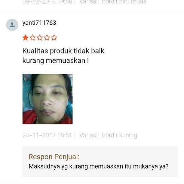 16 Respons Pembeli yang Bikin Sakit Perut Saking Kocaknya. Balada Belanja Online Memang Rumit, Ya~