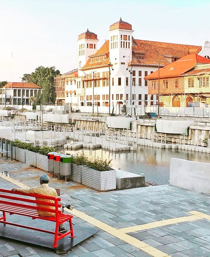 Destinasi Wisata Baru Kali Besar di Kota Tua Jakarta. Indah Banget, Kaya Sungai di Korea!