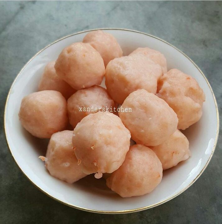 Resep bakso udang