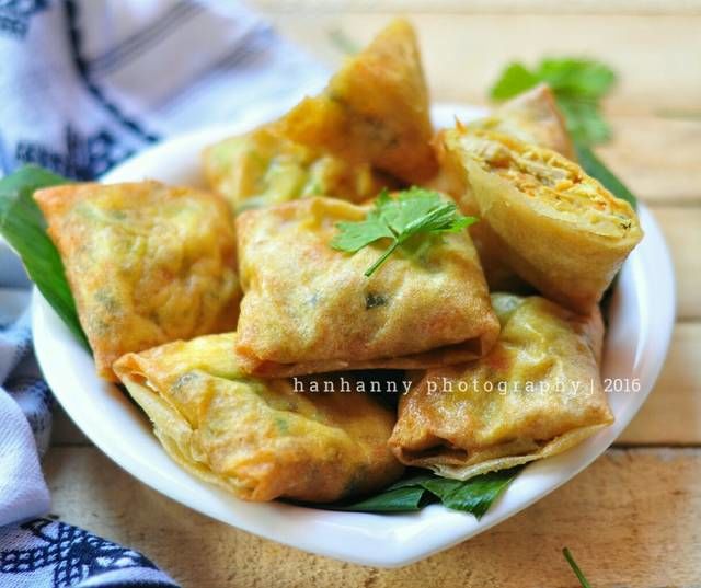 martabak telur mini makaroni