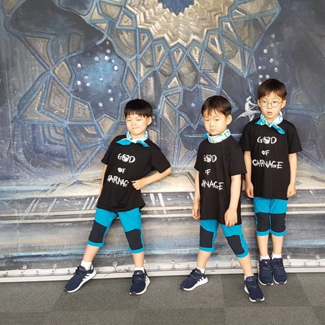 10+ Potret Song Triplets yang Sudah Beranjak Remaja. Tetep GMZ Meski Kini Bukan Bayi Bulet Lagi~