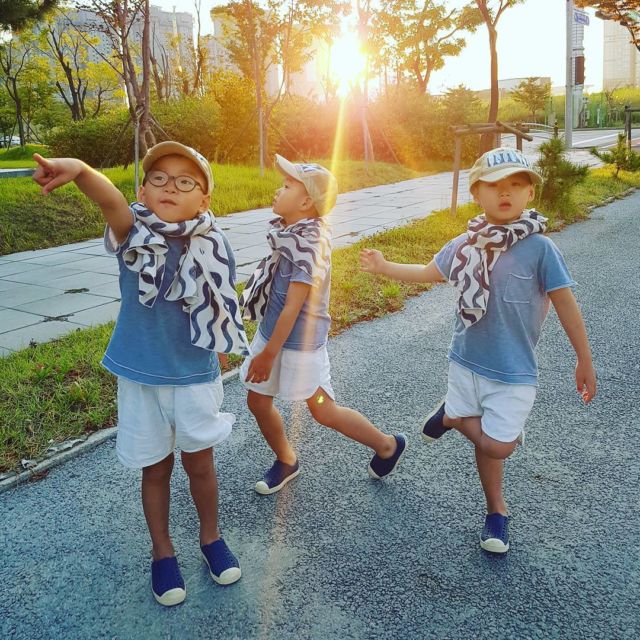 10+ Potret Song Triplets yang Sudah Beranjak Remaja. Tetep GMZ Meski Kini Bukan Bayi Bulet Lagi~