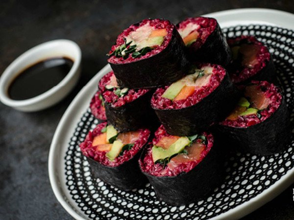 Buckwheat sushi