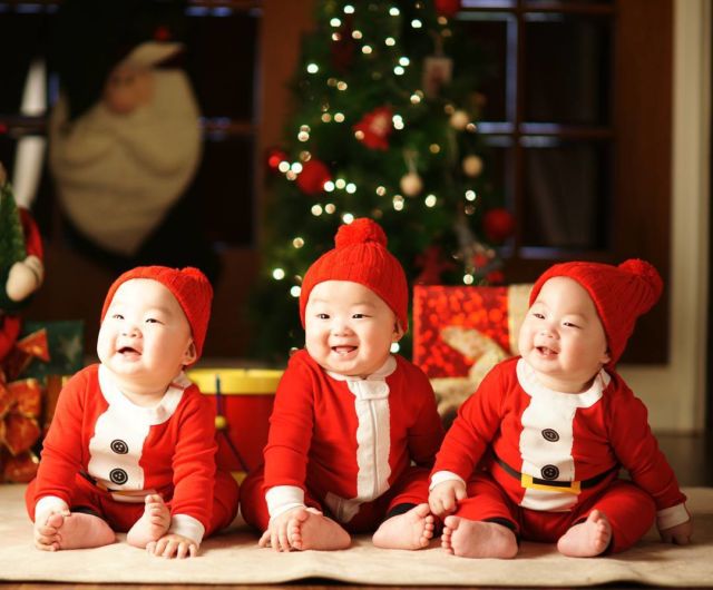 10+ Potret Song Triplets yang Sudah Beranjak Remaja. Tetep GMZ Meski Kini Bukan Bayi Bulet Lagi~