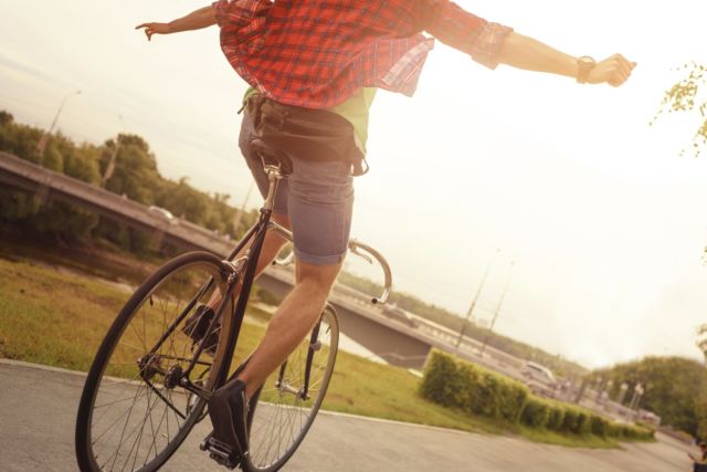 Bike riding