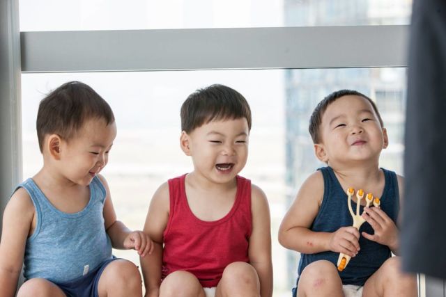 10+ Potret Song Triplets yang Sudah Beranjak Remaja. Tetep GMZ Meski Kini Bukan Bayi Bulet Lagi~