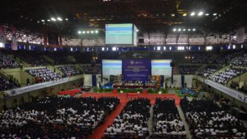 Hallo MaBa UNY, Bersiaplah Mengikuti Serunya PKKMB di GOR UNY!