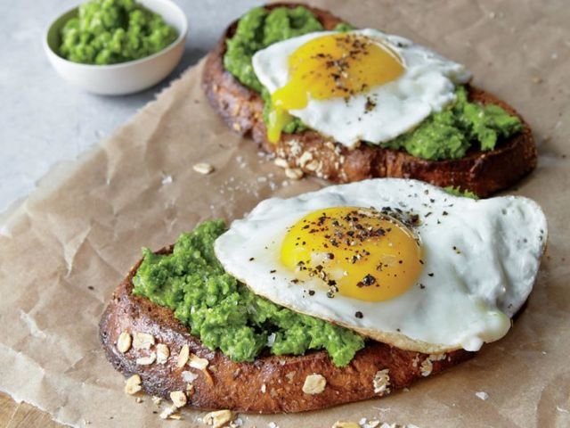 Bread toast Avocado