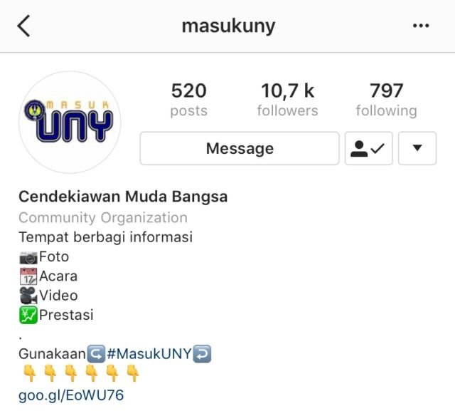 Instagram masukuny