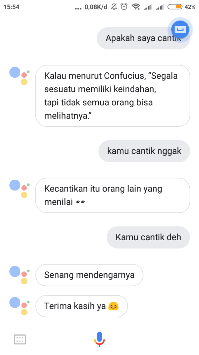 Kecantikan itu orang lain yang menilai~