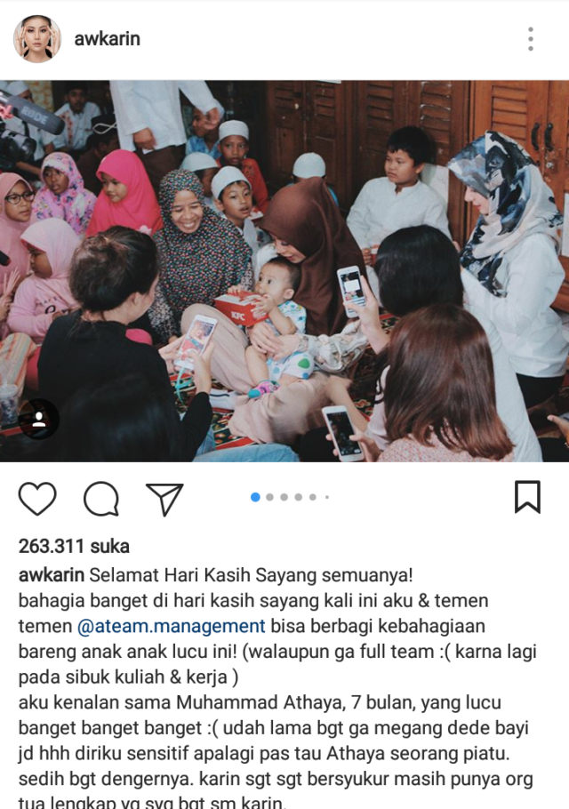 berbagi kasih di hari kasih sayang