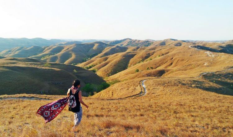 Menikmati Senja di Bukit Wairinding, Surga yang Tertinggal di Tanah Sumba yang Bikin Merinding!