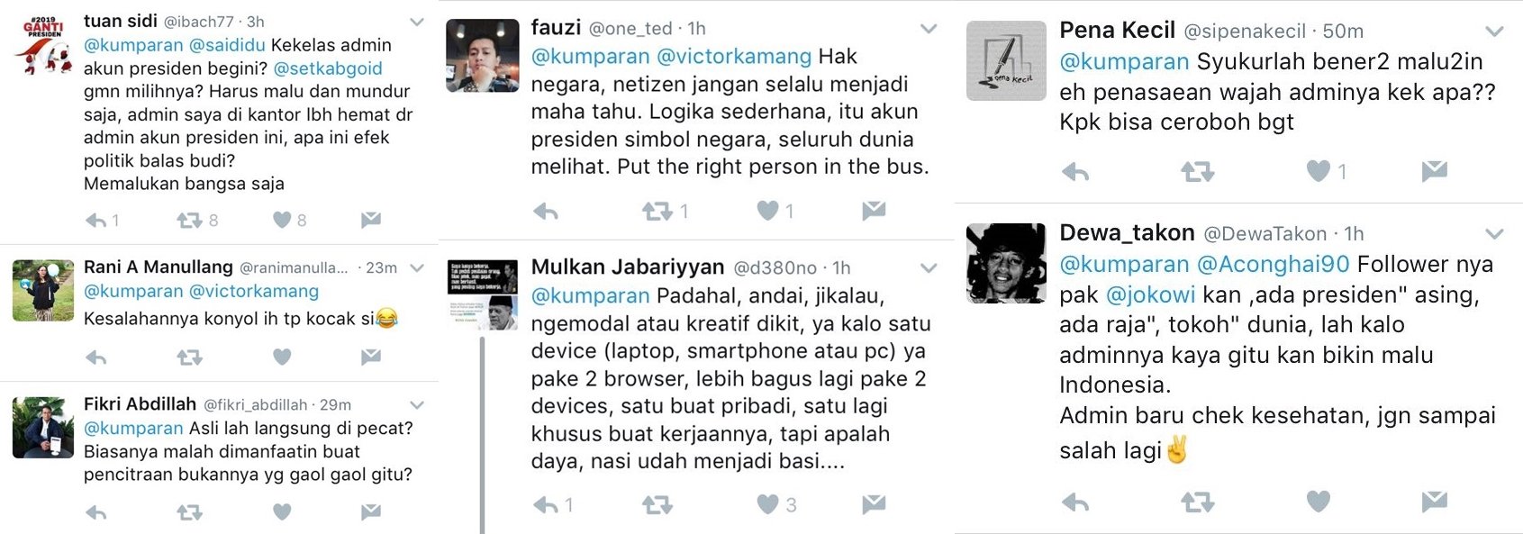 Admin Twitter Jokowi Salah Akun, Warganet Kaget Presiden Adalah Wota. Pengen Ngakak Tapi Kok Kasihan