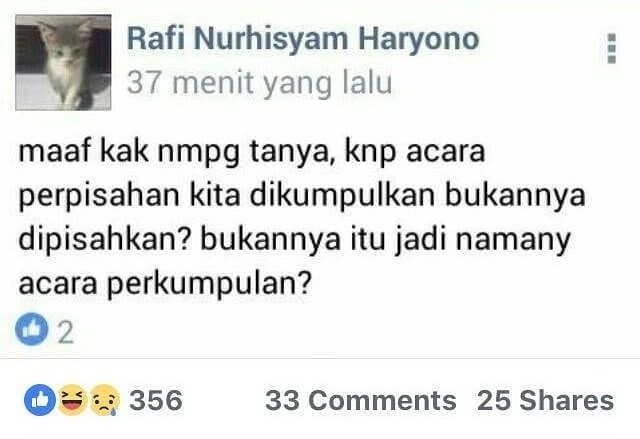 14 Pertanyaan Konyol Warganet yang Bisa buat Nemenin Kamu Ngabuburit. Tetap Sabar, Ya!