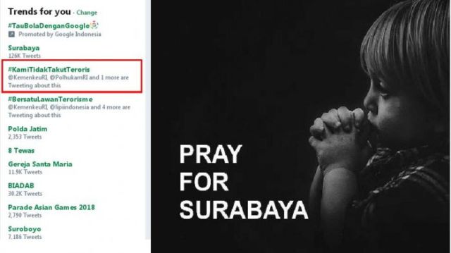 pray for surabaya