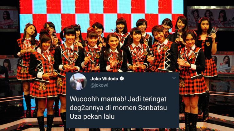 Admin Twitter Jokowi Salah Akun, Warganet Kaget Presiden Adalah Wota. Pengen Ngakak Tapi Kok Kasihan