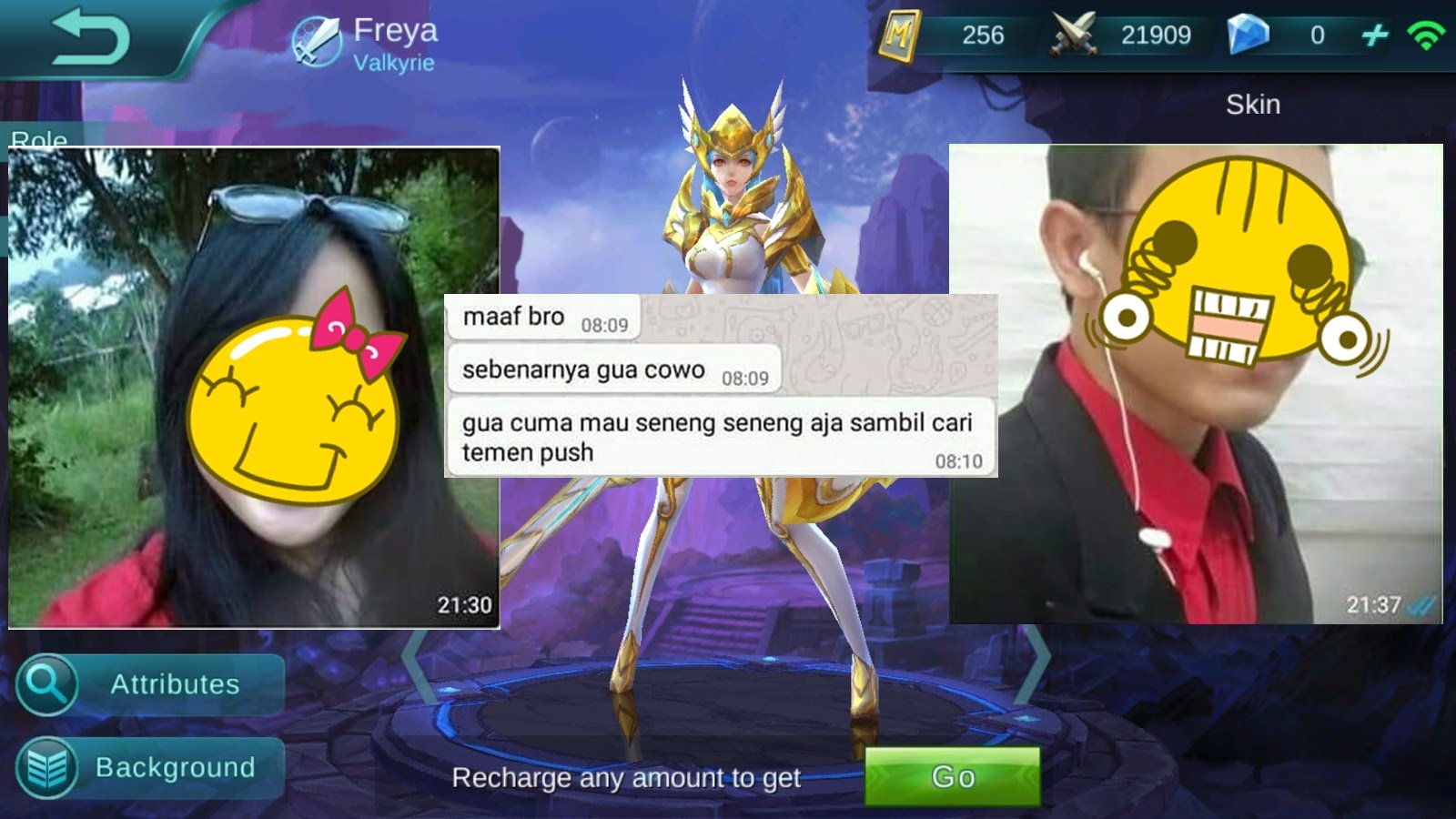 Sudah Kasih Perhatian Lebih, Ternyata Temen Game Onlinenya ini Cewek Palsu. Terlanjur Baper Lagi :(